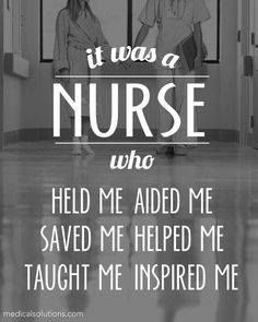 It was a Nurse…